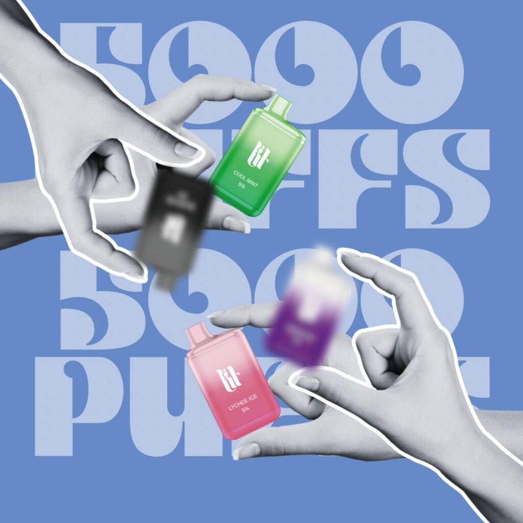 Conoce nuestro Vape 5000 puff plus: la elección perfecta para una experiencia de vapeo prolongada y satisfactoria - Litvapes